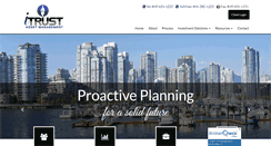 Desktop Screenshot of itrustonline.com