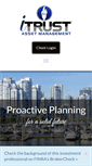 Mobile Screenshot of itrustonline.com
